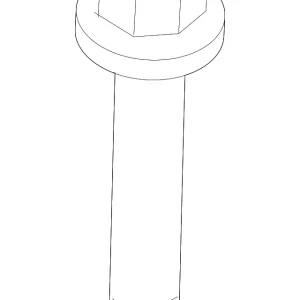 Gear Assembly Mount Bolt - Mazda (9XF0-05-459L)