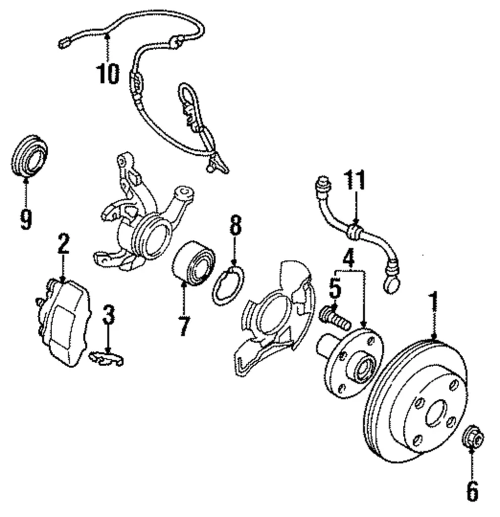 Rotor - Mazda (B26Y-33-25XA)