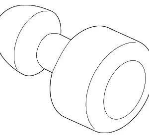 Hose Grommet - Mazda (D10R-67-491A)