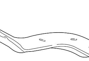 Floor Duct - Mazda (TD11-61-272A)