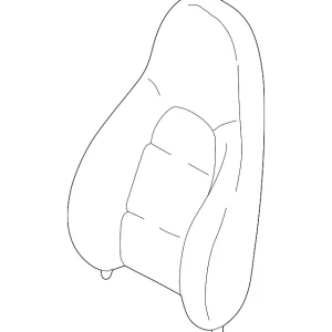 Seat Back Assembly - Mazda (NC10-88-180-02)