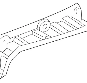 Center Grille - Mazda (TD11-50-7P1)