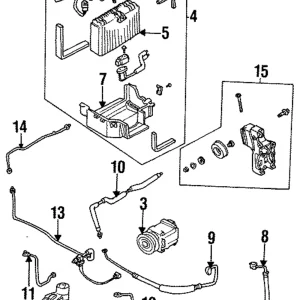 Evaporator Core - Mazda (FD04-61-J10)