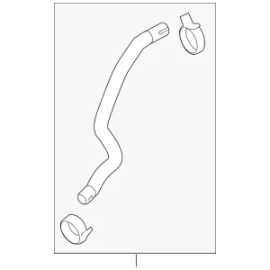 Outlet Hose - Mazda (CA38-15-18Y)