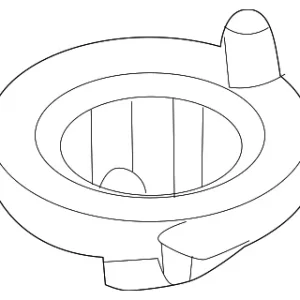 Upper Insulator - Mazda (VA40-28-012)