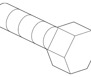 Plate Bolt - Mazda (9XG0-24-26S)