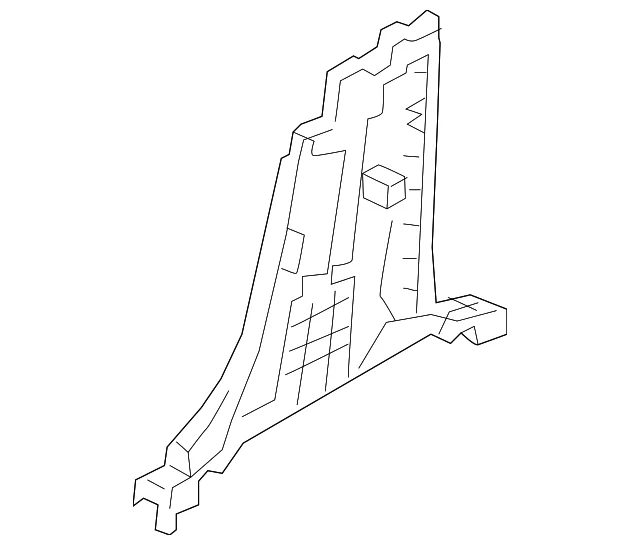 Lower Center Pillar Trim - Mazda (BDTS-68-220A-02)