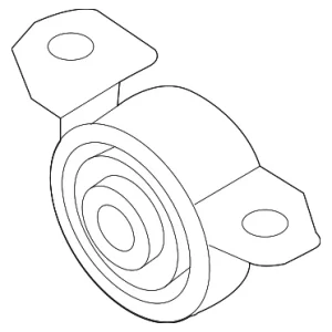 Mount Insulator - Mazda (DFP4-28-69XA)