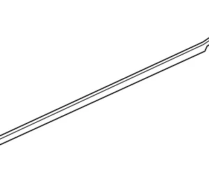 Belt Molding - Mazda (BHN9-50-660D)