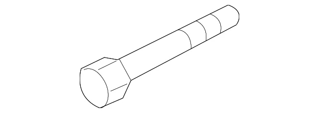 Power Steering Pump Bolt - Mazda (GA2A-32-173)