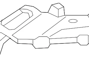 Air Outlet - Mazda (K123-60-190)