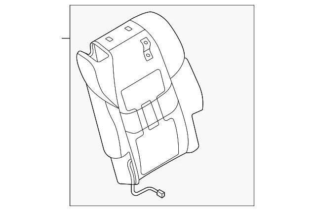 Seat Back Cover - Mazda (TS82-88-231-39)