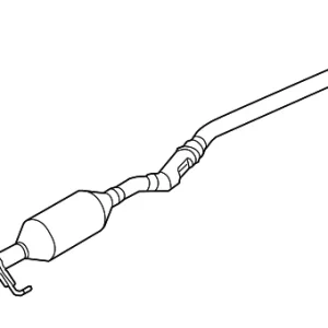 Converter & Pipe - Mazda (PEDS-40-600)