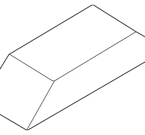 Lift Gate Glass Spacer - Mazda (BJT6-50-897)