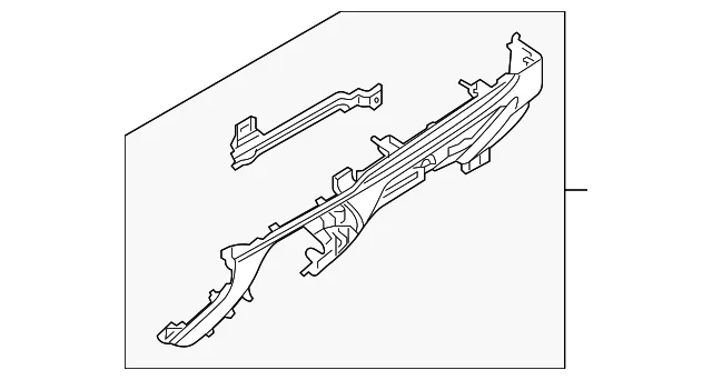 Lower Panel - Mazda (TK48-64-260C-02)