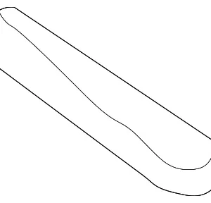 Weatherstrip - Mazda (NC10-R1-431B)