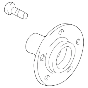 Hub Assembly - Mazda (GD7A-33-060A)