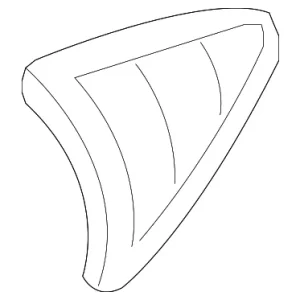 Defogger Grille - Mazda (EG21-60-170B-02)