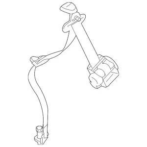 Lap & Shoulder Belt - Mazda (TDY1-57-790B-75)