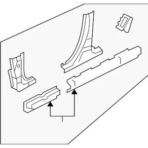 Reinforcement - Mazda (BNYF-70-130B)