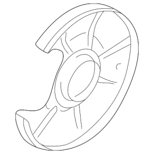 Splash Shield - Mazda (N067-26-261)