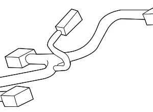 Wire Harness - Mazda (BNH4-66-4M2)