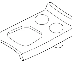 Bezel - Mazda (EC02-64-32YD-24)