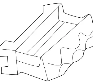 Roof Molding Clip - Mazda (T001-50-9H4A)