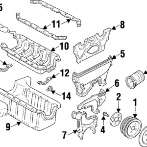 Baffle Plate - Mazda (BP01-10-40YA)