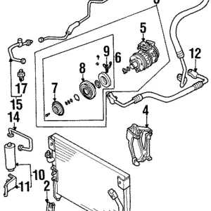 Return Hose - Mazda (LB83-61-4GY)