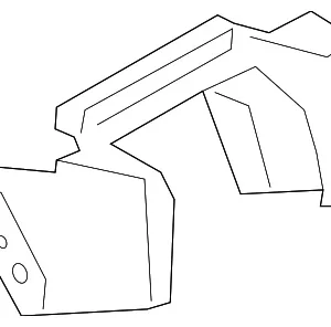Front Console Front Bracket - Mazda (GHP9-64-32XA)