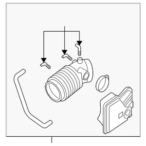 Hose & Tube Assembly - Mazda (N3R2-13-22X)