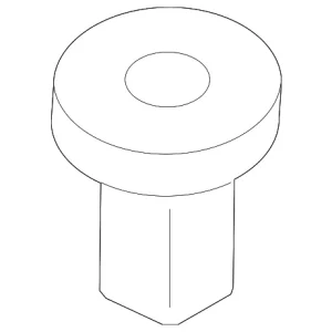 Bumper Cover Grommet - Mazda (BHN1-50-0Z1A)
