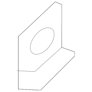 Bracket Washer - Mazda (SH01-40-357)