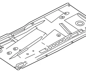 Front Floor Pan - Mazda (GHP9-53-602B)