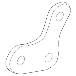 Outer Bracket - Mazda (KD45-39-015)