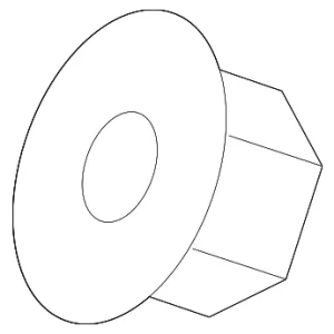 Trim Molding U-Nut - Mazda (9957-83-000)