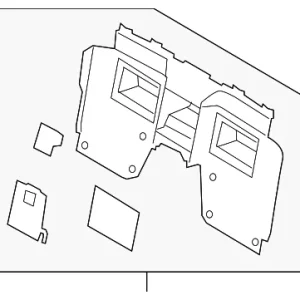 Partition Panel - Mazda (NE52-68-78XJ-02)