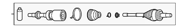 Outer Cv Joint - Mazda (FT20-22-610)