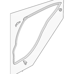 Door Weather-Strip - Mazda (BHN9-73-760C)