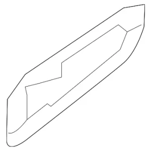 Handle Base Gasket - Mazda (VA40-58-414)