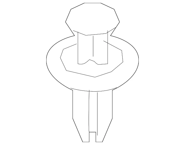 Air Inlet Cover Fastener - Mazda (B45A-56-146A)