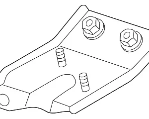 Exhaust Manifold Bracket - Mazda (L327-13-46ZA)
