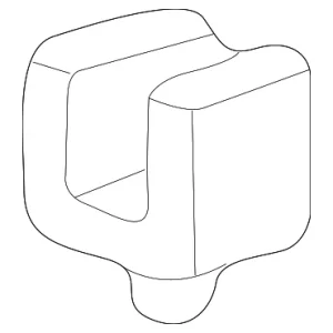 Radiator Rubber Mount - Mazda (ZZM0-15-202)