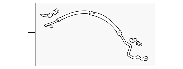 Pressure Hose - Mazda (LD47-32-420A)