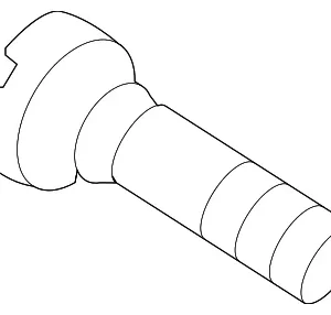 Fog Lamp Assembly Upper Bolt - Mazda (F151-51-695A)