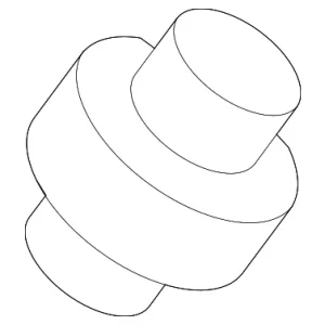 Fuel Door Stopper - Mazda (GJ6A-42-459)
