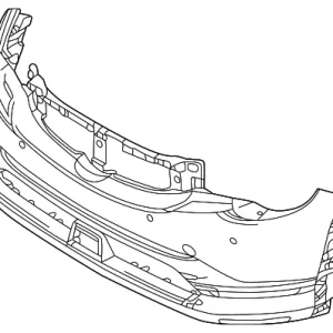 Bumper Cover - Mazda (DN6E-50-031A-BB)