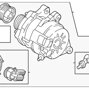 Alternator - Mazda (PA5J-18-300)
