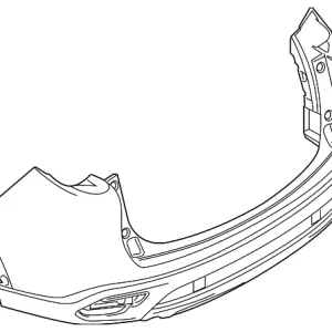 Bumper Cover - Mazda (TK48-50-221D-BB)